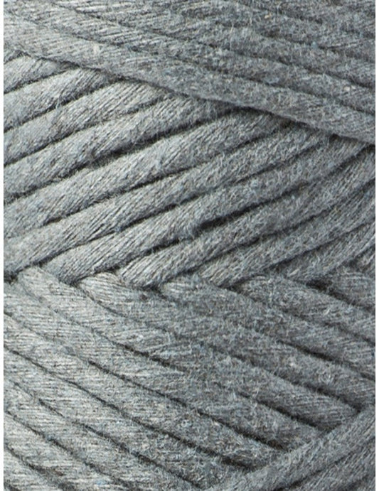 Bobbiny XXL 5mm Single Ply Macrame Cord (Steel)