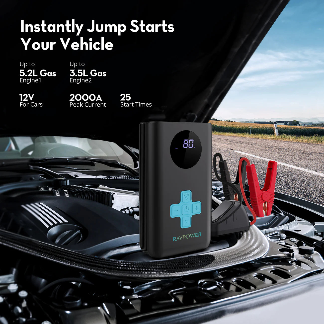 Buy 7HAHA3 Automotive Jump Starters Set Peak 12V 28000 MAh Power Bank  Vehicle Charger Auto Emergency Booster with Air Pump and Box Online at  desertcartINDIA