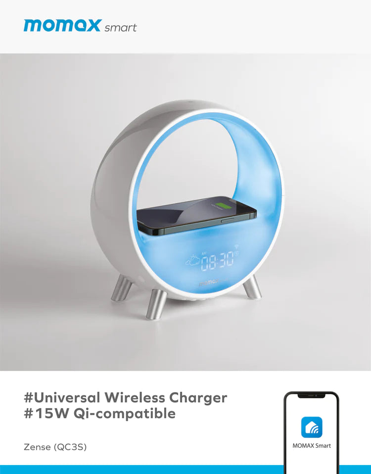 Lampe LED chargeur wireless et USB Style (10W) - Mimax 