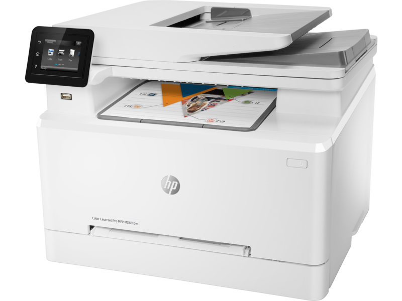 Buy HP LaserJet Pro MFP M183FW Wireless Color Printer (HP Auto-On/Auto-Off  Technology, 7KW56A, White) Online – Croma