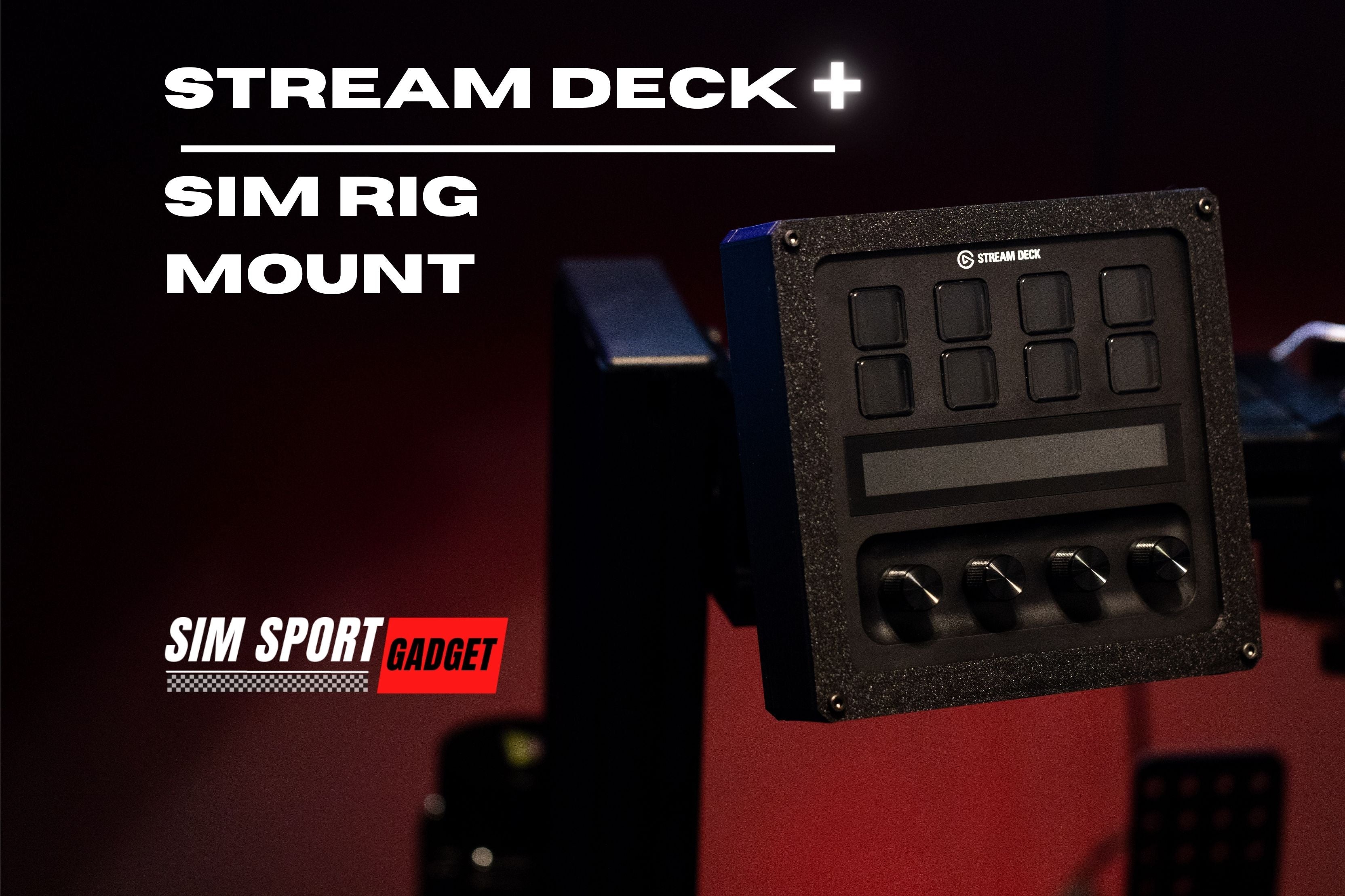 Stream Deck Enclosure With Adjustable Mount for Sim Racing / Flight Rig -  SimSportGadget