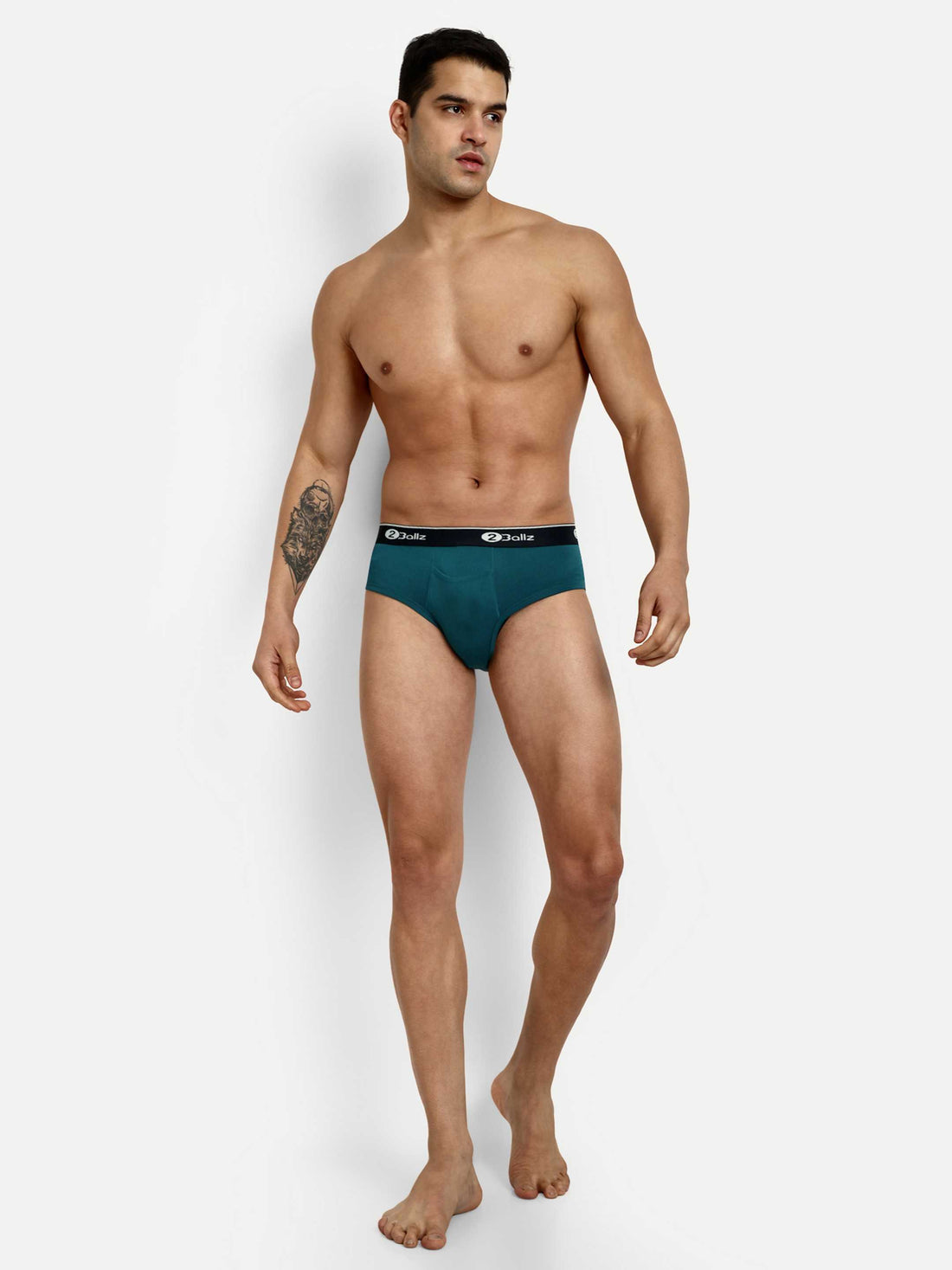 Men's Pouch Underwear, 2Ballz Brief with Built-in Pouch