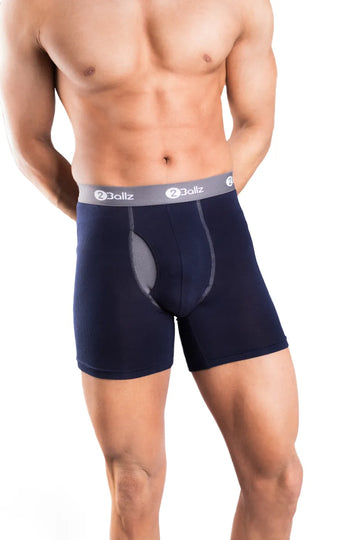 Men's Pouch Underwear  2Ballz Boxer Brief with Built-in Pouch