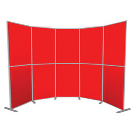 10 Panel & Pole Presentation Board Kit