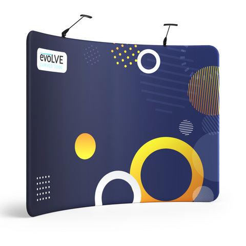 Evolve Curved Fabric Pop Up - 3m Image 6