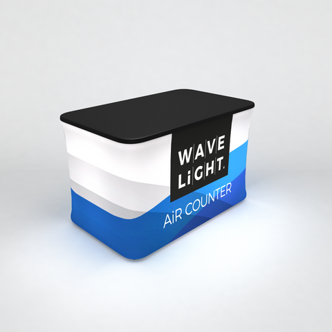 Wavelight® Air Backlit Inflatable Counter - Rectangle - Small