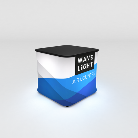 Wavelight® Air Backlit Inflatable Counter - Square - Small