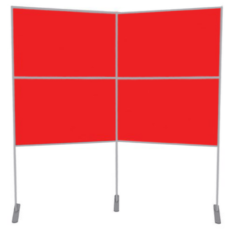 4 Panel & Pole Presentation Board Kit Image 1