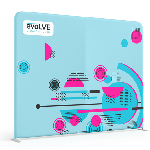 Evolve Straight Fabric Pop Up - 3m