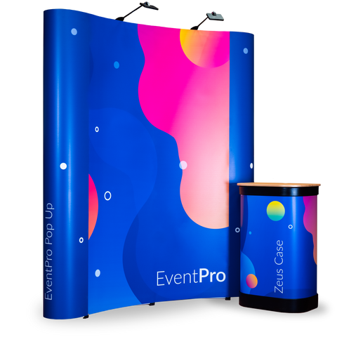 EventPro Pop Up Display Stand - 3x2 - Curved Image 1