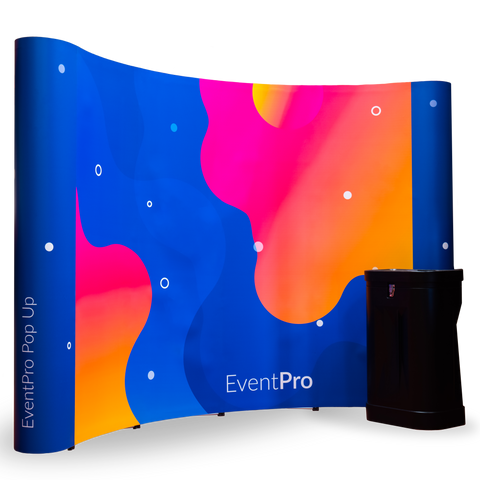 EventPro Pop Up Display Stand - 3x4 - Curved Image 2