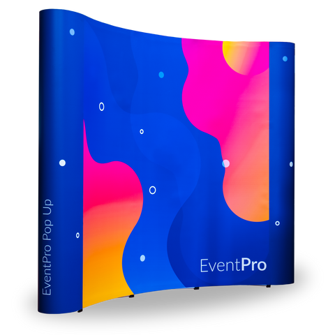 EventPro Pop Up Display Stand - 3x3 - Curved Image 3