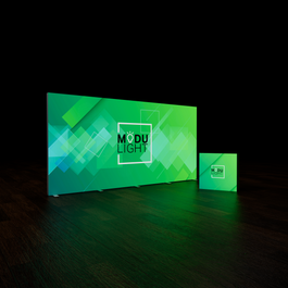 ModuLIGHT LED Lightbox Exhibition Stand - Backwall - 5m