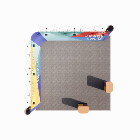 Linked Pop Up Stand - Kit 13 - L Shaped - 5m x 5m Image 4