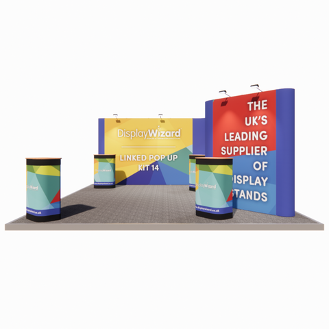 Linked Pop Up Stand - Kit 14 - 6m x 5m Image 3