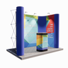 Linked Pop Up Stand - Kit 2 - U Shaped - 3m x 2m Image 2