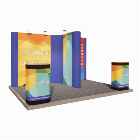 Linked Pop Up Stand - Kit 6 - 3m x 4m Image 2