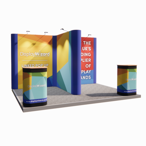 Linked Pop Up Stand - Kit 7 - 3m x 4m Image 2