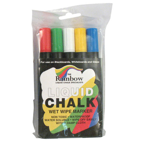 Chalk Pens - Assorted (5 Pens) Image 1