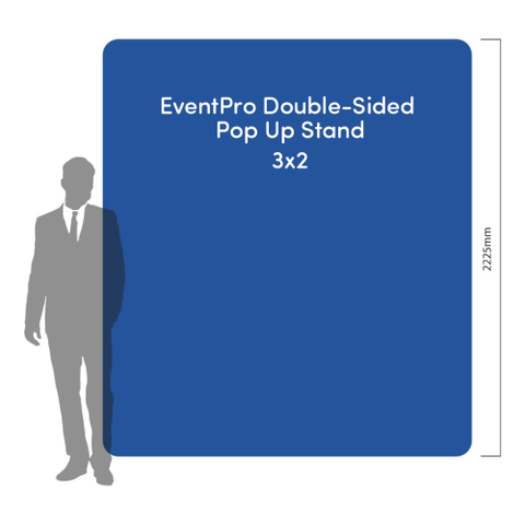 EventPro Double-Sided Pop Up Stand Image 2