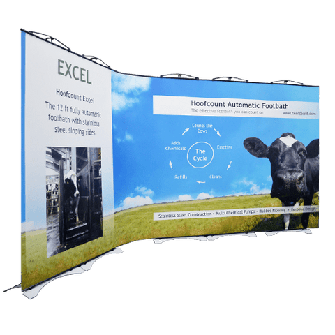 Twist Modular Display Stands - U Shape - 5m x 4m Image 3