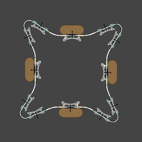 Twist Modular Display Stands - Island - 6m x 6m Image 2