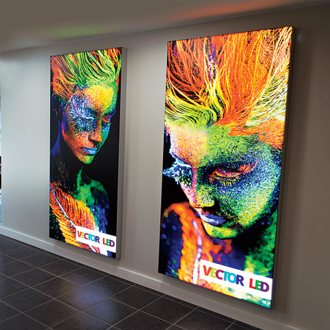 LED Fabric Lightboxes - Wall Mounted Image 2