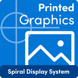 Graphic Panel (Per Panel) - Spiral Display Case