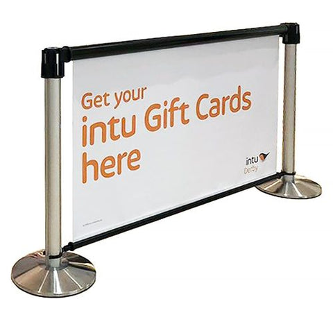 Retractable Queue Barrier - RollerSigns