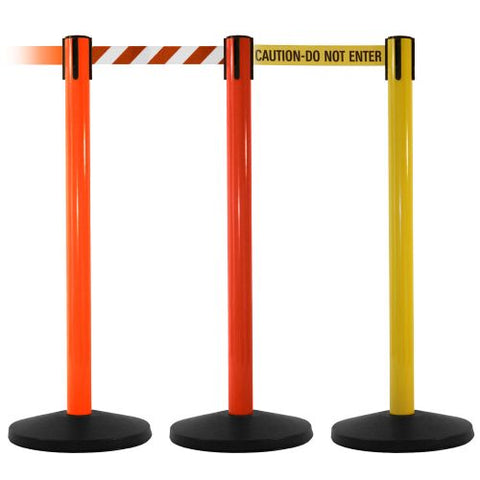 SafetyMaster High Visibility Retractable Barriers Image 1