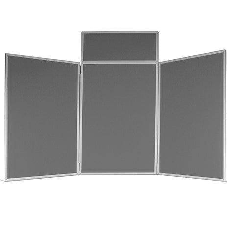 Senior Desktop Folding Display Boards- Aluminium Framed