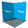 Twist Modular Display Stands - L Shape - 2m x 2m Image 1