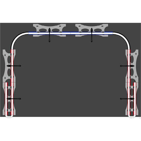 Twist Modular Display Stands - U Shape - 3m x 2m Image 2