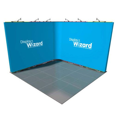 Twist Modular Display Stands - L Shape - 3m x 3m Image 3