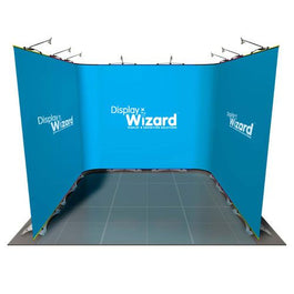Twist Modular Display Stands - U Shape - 3m x 3m