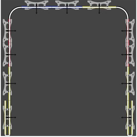 Twist Modular Display Stands - U Shape - 4m x 4m Image 2