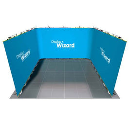 Twist Modular Display Stands - U Shape - 4m x 4m