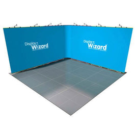 Twist Modular Display Stands - L Shape - 4m x 4m