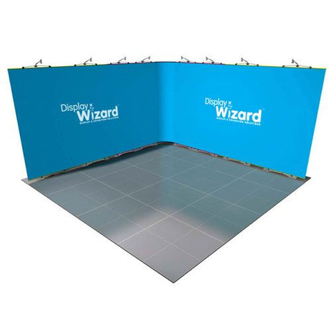 Twist Modular Display Stands - L Shape - 4m x 4m Image 1