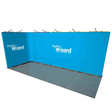 Twist Modular Display Stands - L Shape - 5m x 2m Image 3