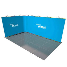 Twist Modular Display Stands - L Shape - 5m x 3m