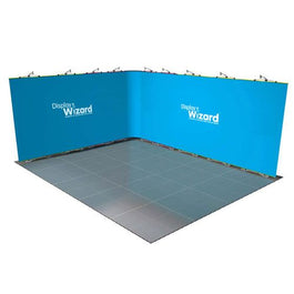 Twist Modular Display Stands - L Shape - 5m x 4m