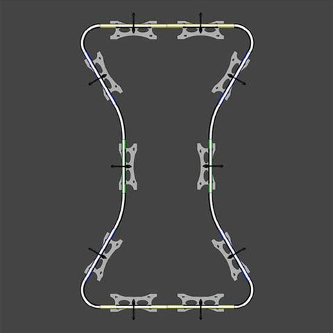 Twist Modular Display Stands - Island - 5m x 5m Image 3