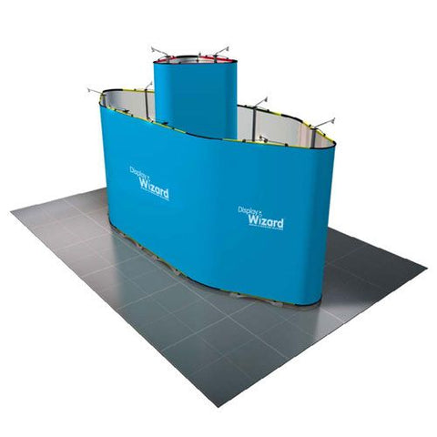 Twist Modular Display Stands - Island - 6m x 4m Image 1