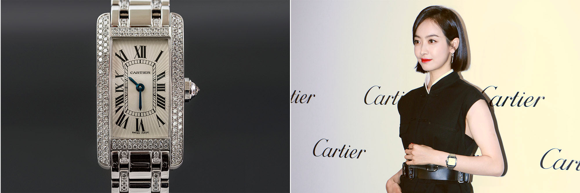 Cartier watches at Suttons and Robertsons Jewellers