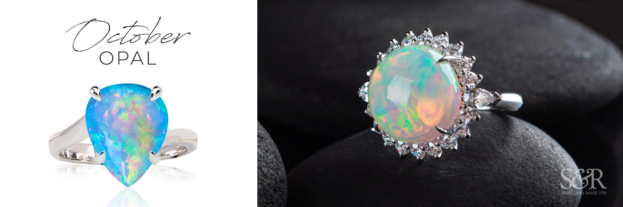 october opal gemstone birthstone