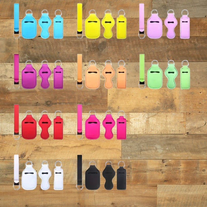 4 Piece Solid Keychain Set  Wholesale