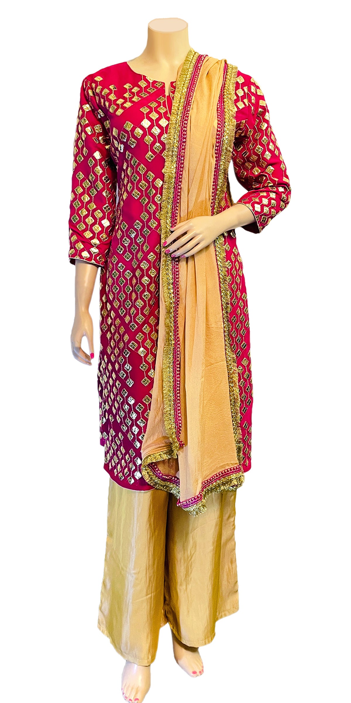 Festive & Party Floral Print Kurti (Yellow) – Yash Gallery