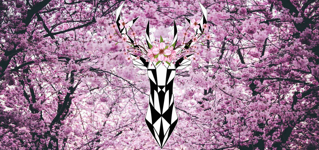 Sakura Deer Design