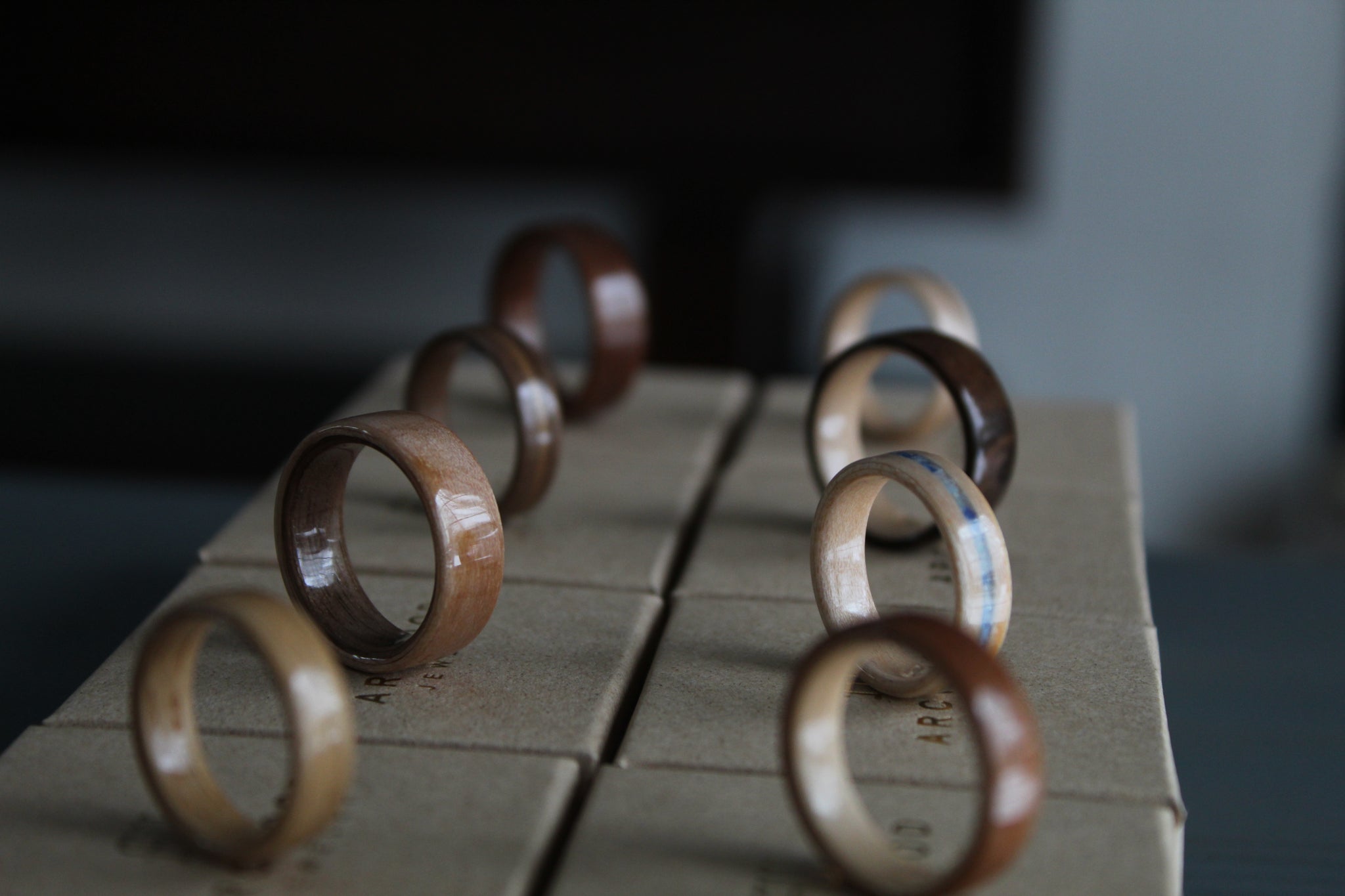 Wood ring collection